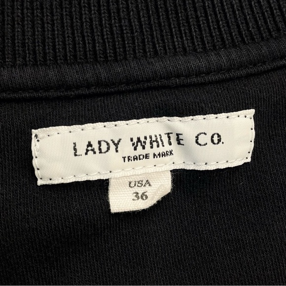 LADY WHITE CO. • Black/White Short Sleeve Button Down Shirt, S - Picture 14 of 16